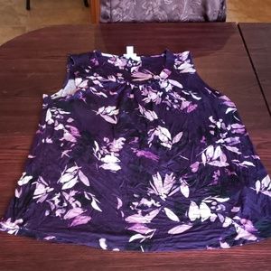 XL purple tank